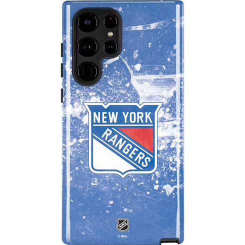 NHL New York Rangers Frozen Galaxy S25 Ultra Impact Case